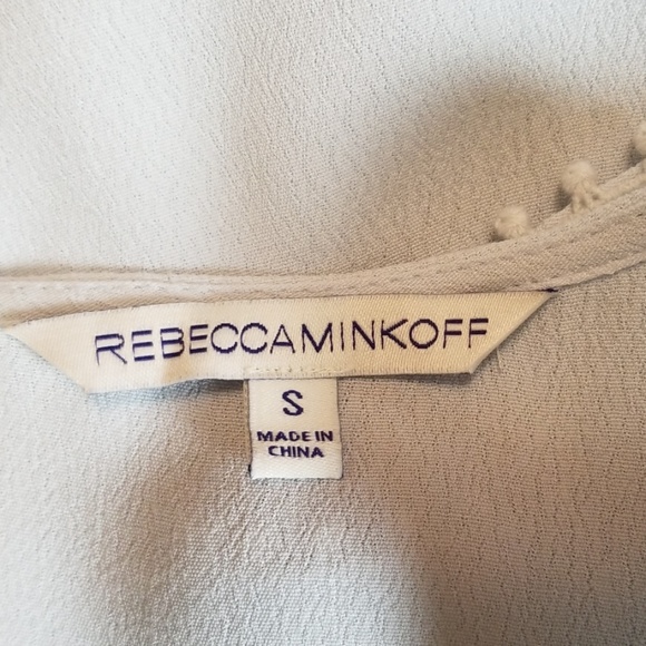 Rebecca Minkoff Cold Shoulder Ruffle Blouse - Picture 5 of 7